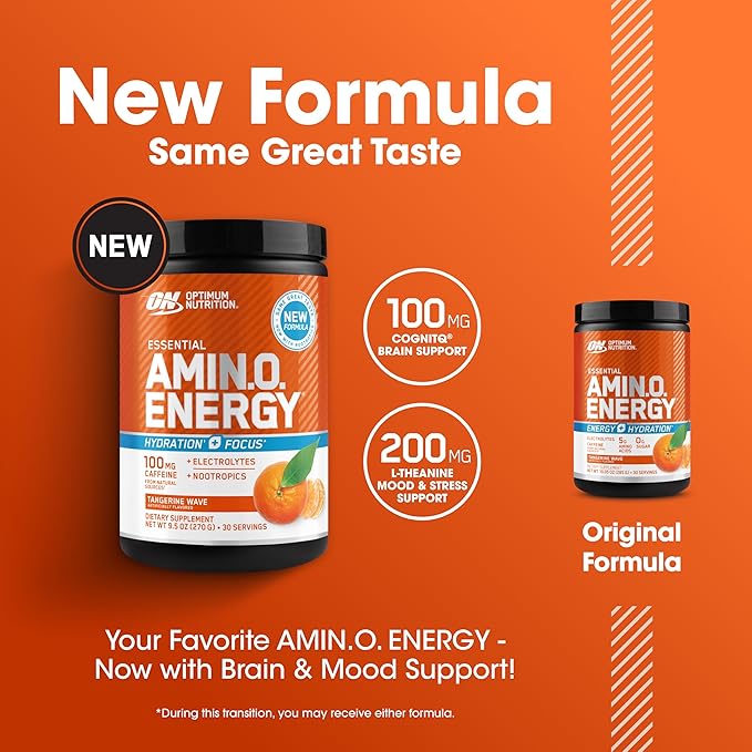 Optimum Nutrition Amino Energy Powder Plus Hydration, - Image 4