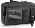 FRTKK Tactical Molle Admin Pouch Utility Laser Cut EDC Tool Pouch Bag by FRTKK