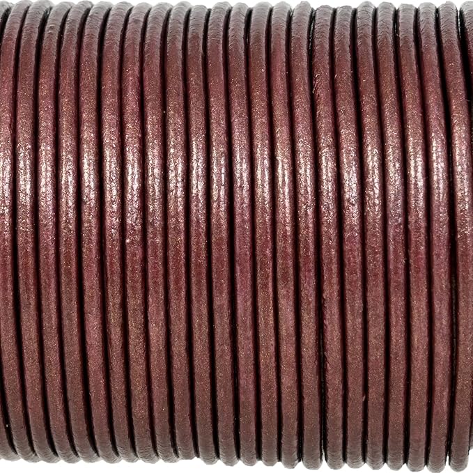 GENIQUE Real/Genuine Round Leather String Cord - Image 3