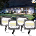 CINOTON 65W LED Flood Lights Outdoor, IP65 Waterproof Exterior Security Wall by CINOTON