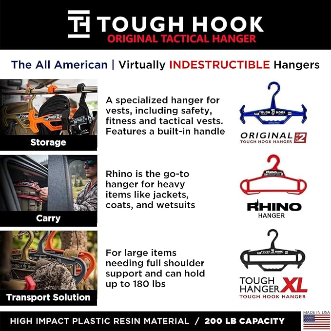 Tough Hook ID MAX Heavy Duty Identification Hanger, USA Made 200 Lb Cap - Image 6