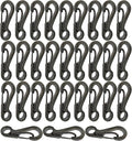 Mini Carabiner Clips with Metal Spring Wiregate Hook and Little Eye Hole by Bytiyar