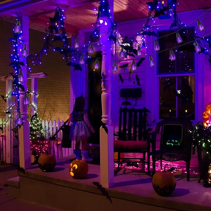 Solar String Lights for Outside, 21Ft Solar Patio Lights - Image 7