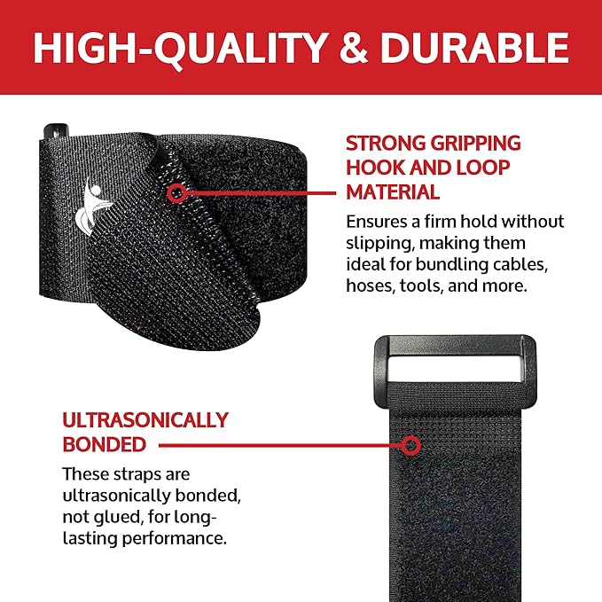 Reusable Cinch Straps 2" x 20" - Image 2