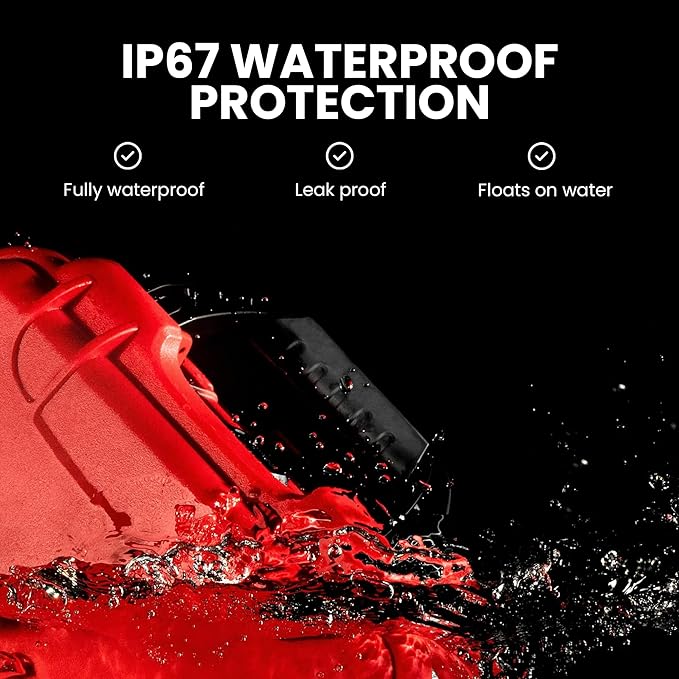 NANUK 903 Waterproof First Aid Box Empty – Durable, Medical First Aid Organizer - Image 2