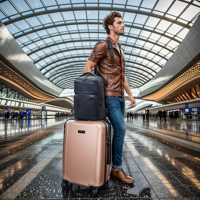 Waterproof Laptop Backpack for Men & Women, Flight Approved Anti-Theft Daypack - Image 6