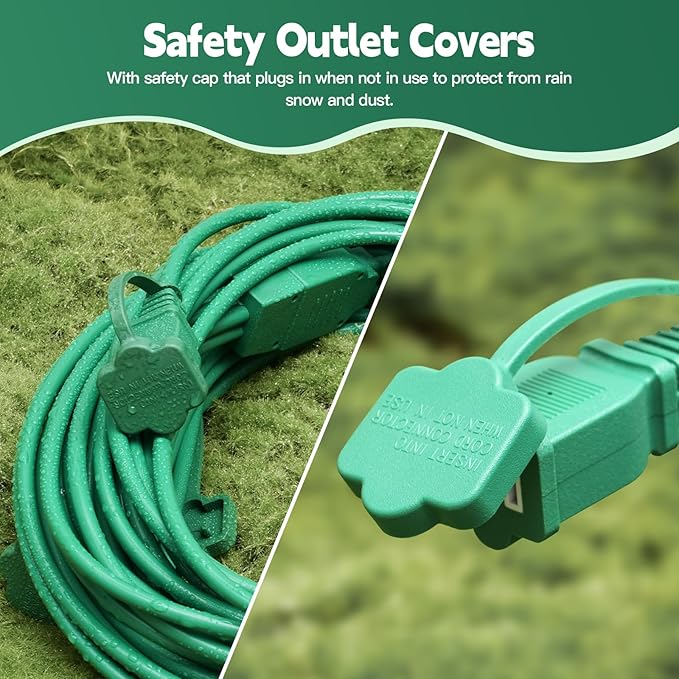 40FT Outdoor Extension Extension Cord - Image 5
