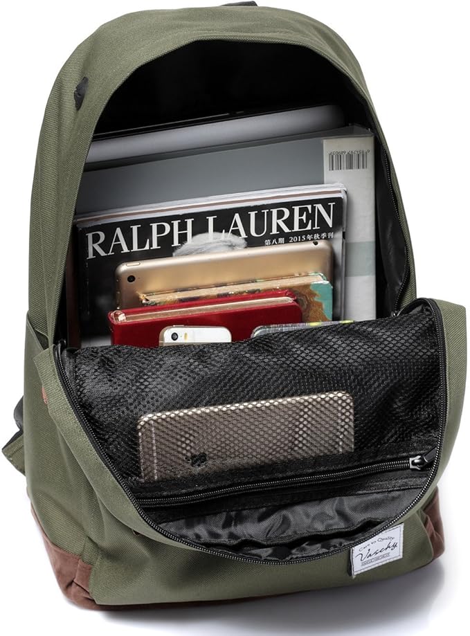 Backpack for Men Women, VASCHY Classic Water-resistant Lightweight Travel - Image 4