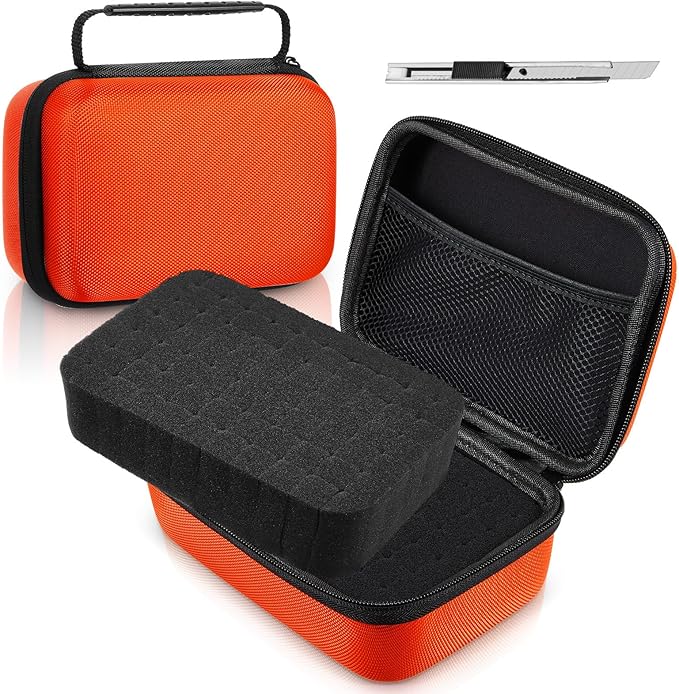 Relaxweex EVA Hard Case with Customizable Foam 12.6 x 8.3 x 3.5 Inch Protective by Relaxweex