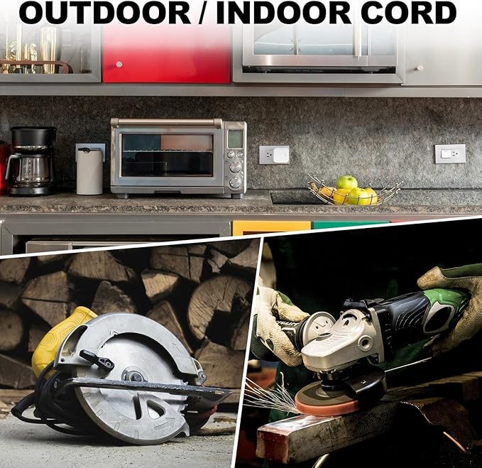 EP 2 Pack 15 Ft Outdoor Extension Cord - Image 8