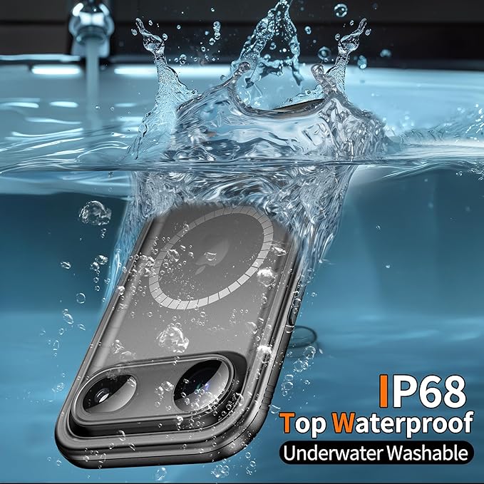 Cozycase for iPhone Air Waterproof Case Full-Body Bumper Shockproof Dustproof - Image 3