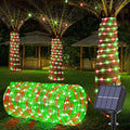 Solar Rope Lights, 33ft 100LED Solar String Lights, 8 Modes Waterproof Solar by Jnaurb