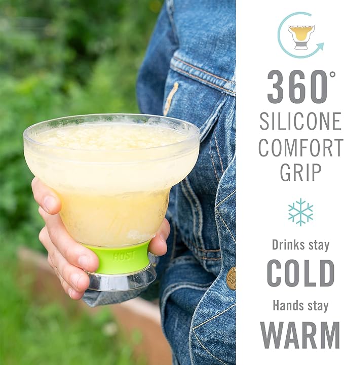 HOST Freeze Stemless Margarita Glasses Double Walled Insulated Gel Chiller - Image 3