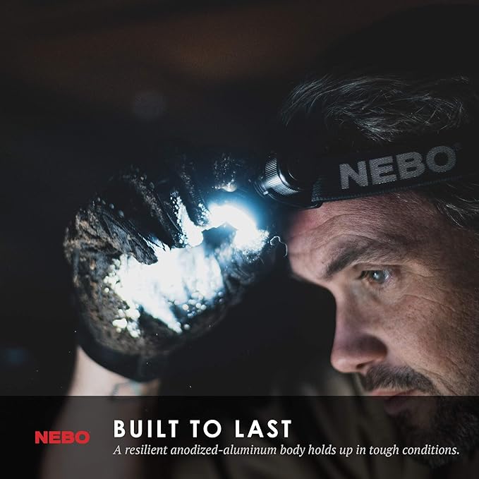 NEBO Transcend Rechargeable Headlamp | 1000 Lumens, 5 Light Modes, Detachable - Image 6