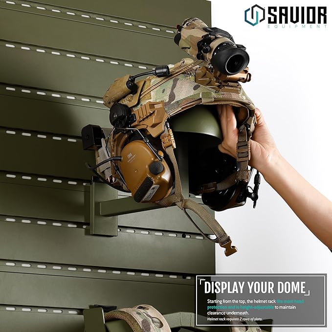 Savior Equipment Wall Rack System H.A.B Attachment Tactical Gear Wall Mount - Image 3