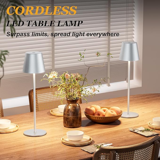 Kakanuo Cordless Table Lamp Rechargeable - Image 4
