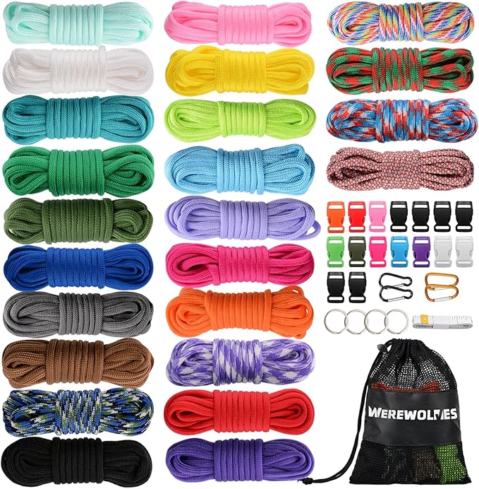 550 Paracord Type III by WEREWOLVES
