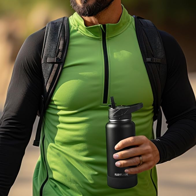 RUBYFLASK 64oz Insulated Water Bottle - Image 7