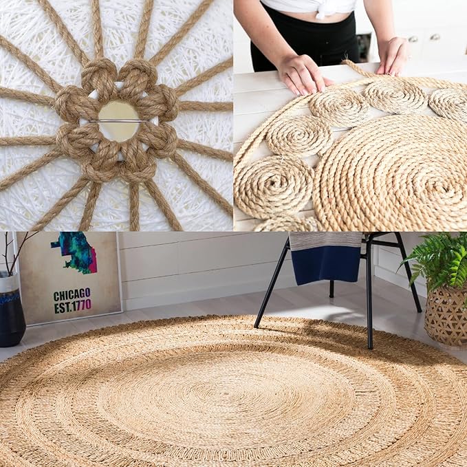 Vanhench ​​​​​​​​Jute Rope 4mmX120FT, ​​Rope - Image 6