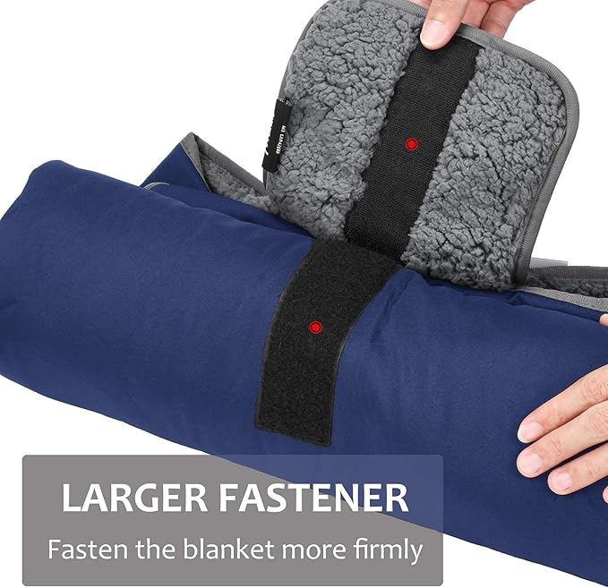 Tirrinia Large Waterproof Outdoor Blanket, Soft Warm Windproof Stadium Blanket - Image 3