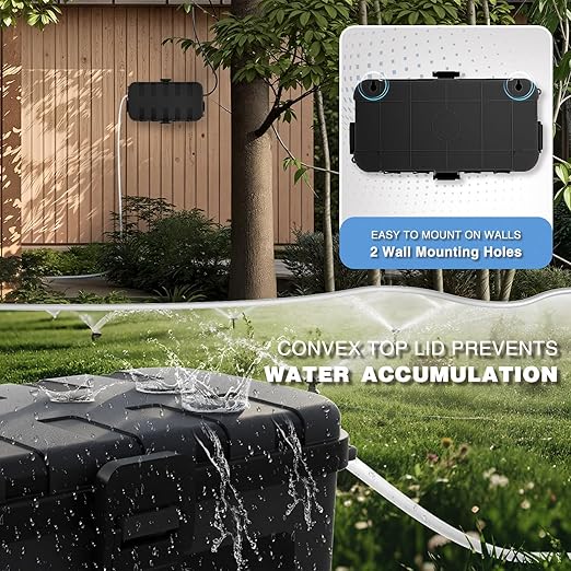 Flemoon Outdoor Electrical Box Waterproof, Medium Weatherproof Electrical Box - Image 7