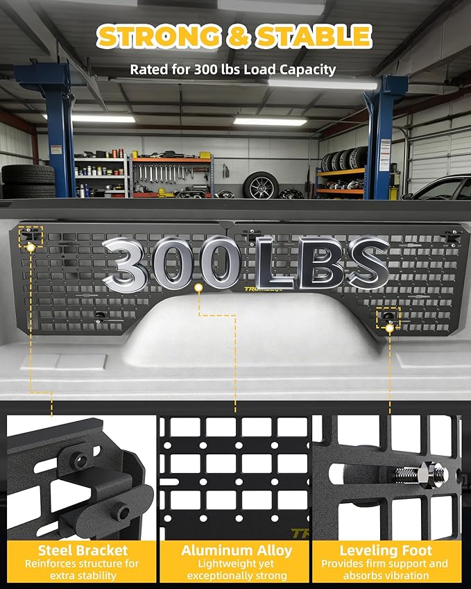 Trumgeta Aluminum Side Bed MOLLE Panel Fit - Image 6