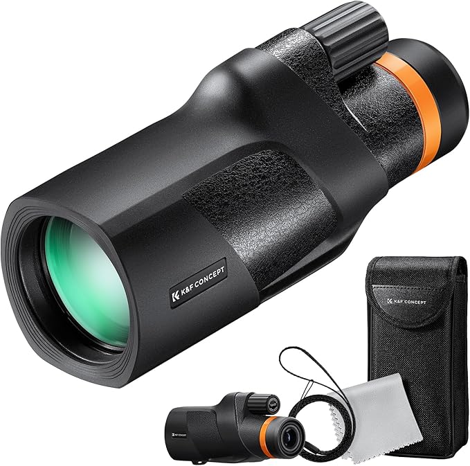 K&F Concept® 12X50 Monocular Telescope by KFCONCEPT