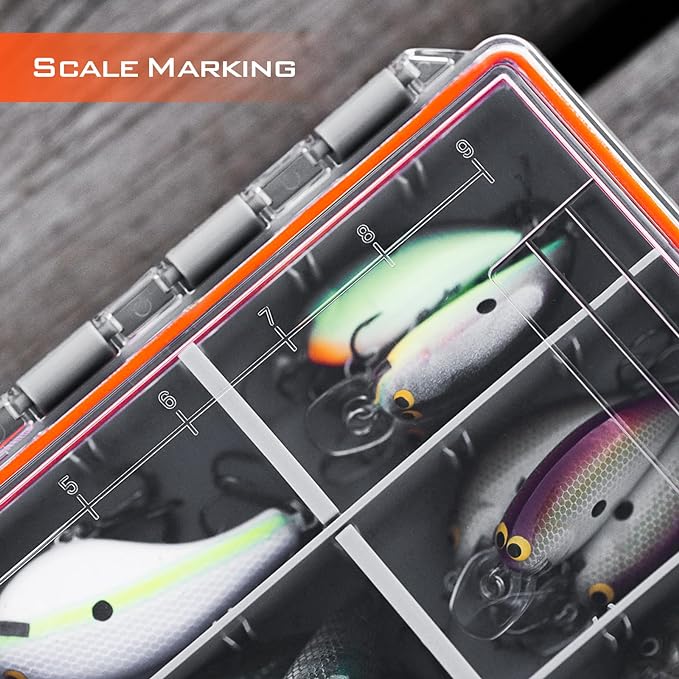 KastKing HyperSeal Waterproof Tackle Box, Waterproof 3600 and 3700 Tackle Trays - Image 4
