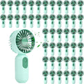 Rossesay 48 Pcs Mini Portable Fan Bulk Cute Handheld Lightweight Small Little by Rossesay