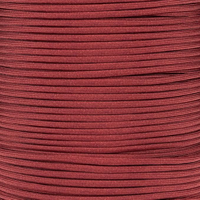 Paracord Planet Solid Color 550lb Paracord – 7 Strand Type III Nylon Cord by ParacordPlanet