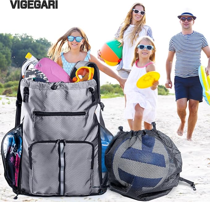 Large Beach Backpack Waterproof Sandproof - Image 7