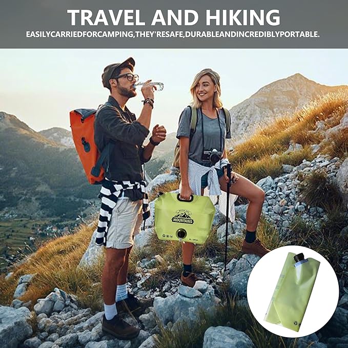 Collapsible 8L Water Storage Bag, BPA-Free Portable Folding Water Jug - Image 7
