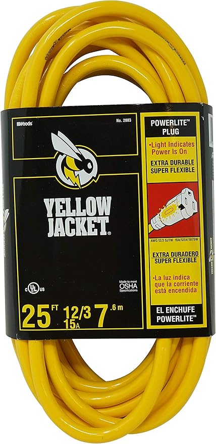 Southwire Yellow Jacket Heavy Duty Extension Cord - Image 9