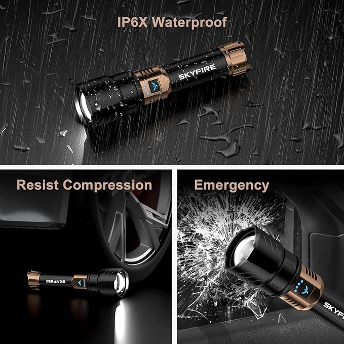 SKYFIRE LED Flashlights High Lumens - Image 7