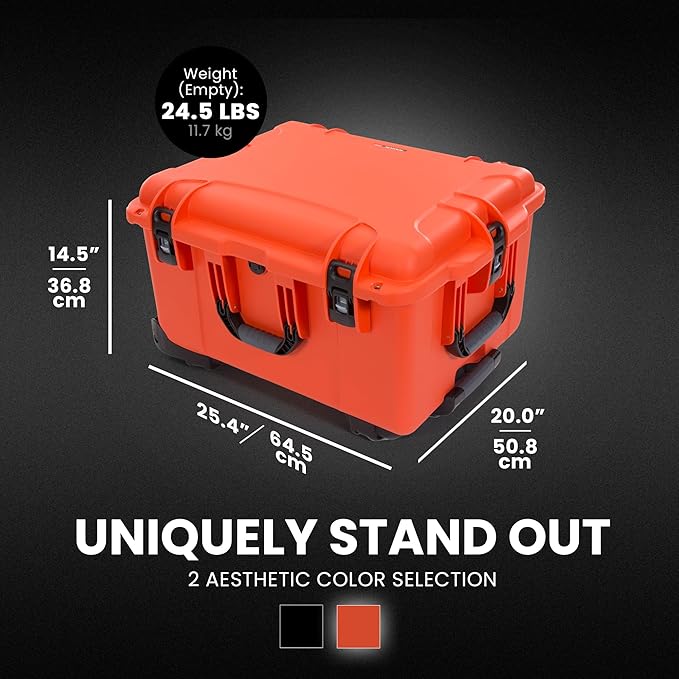 NANUK Trail 80 – 79L Waterproof Storage Box – Wheeled & Modular Cargo Case - Image 4