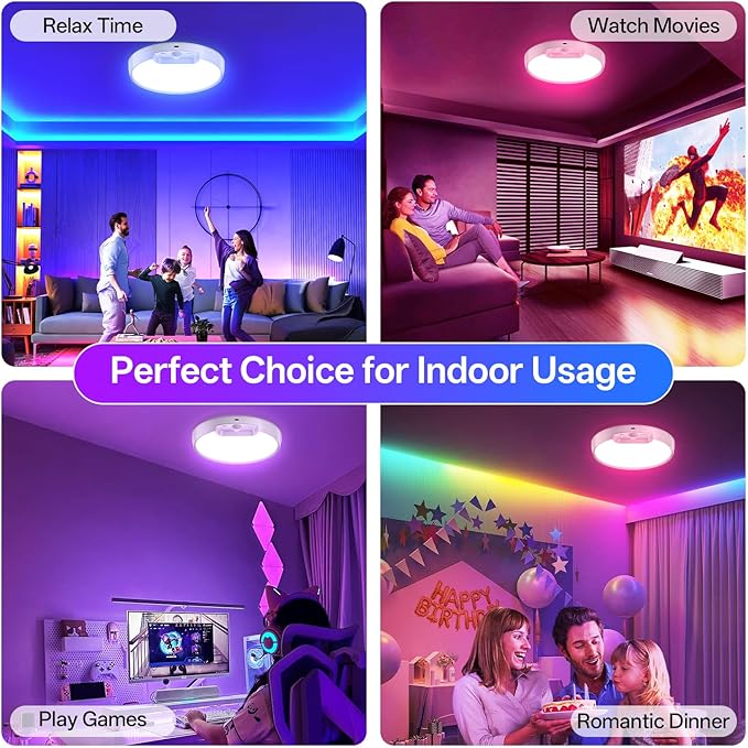 Homelist Rechargeable RGB Shower Light - Image 5