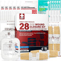 EVERLIT CARE Wound Closure Kit | 28 Pcs All-in-One First Aid by Unknown