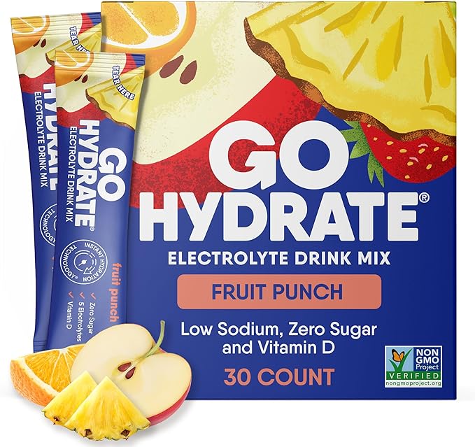 GoHydrate Instant Hydration Powder Packets by GoHydrate