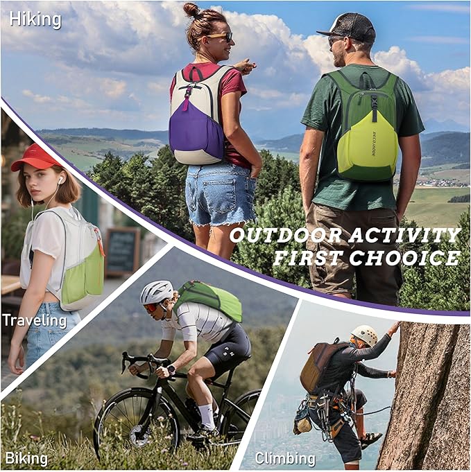 BECOJADDE 15L Small Hiking Backpack - Image 7