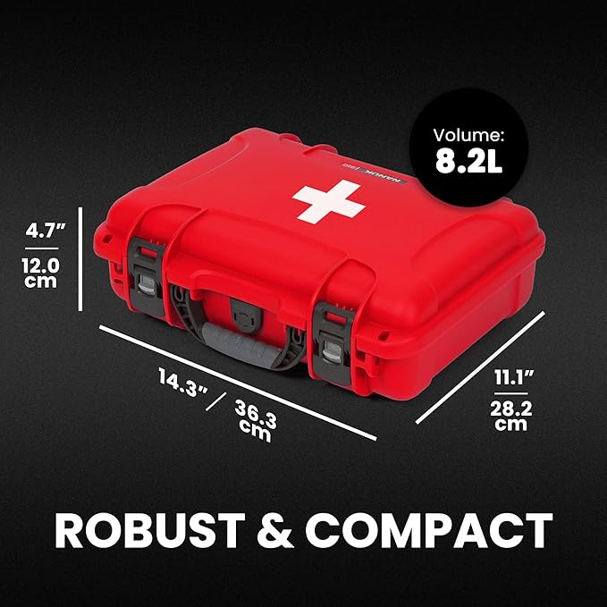 NANUK 910 Waterproof First Aid Kit 146pcs – Durable, Pre-Stocked First Aid - Image 6