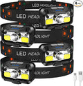 LHKNL Headlamp Rechargeable, Lumen Super Bright Motion Sensor Head Lamp by LHKNLHOME