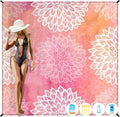 Famstar Beach Blanket Oversized Extra Large 78" X 81", Waterproof Sandproof by Famstar
