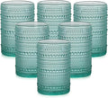 ZMOWIPDL Vintage Glassware Drinking Glasses Set of 6, 15 oz Hobnail Glass Cups by ZMOWIPDL