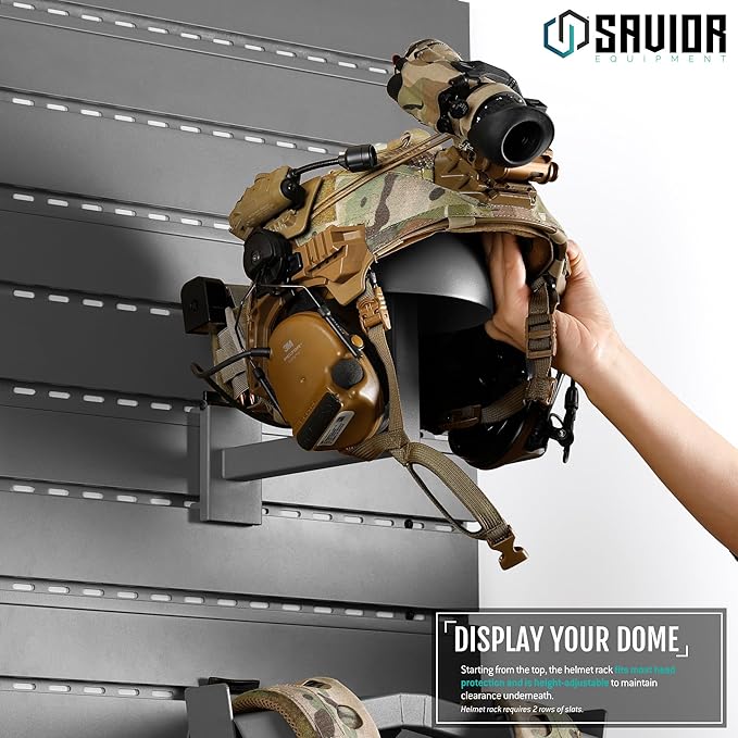 Savior Equipment Wall Rack System H.A.B Attachment Tactical Gear Wall Mount - Image 3