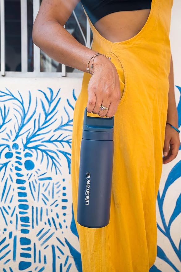LifeStraw Go Series – Insulated Stainless Steel Water Filter Bottle - Image 6
