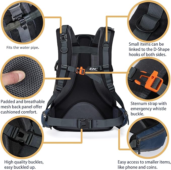 Diamond Candy Waterproof Hiking Backpack - Image 3