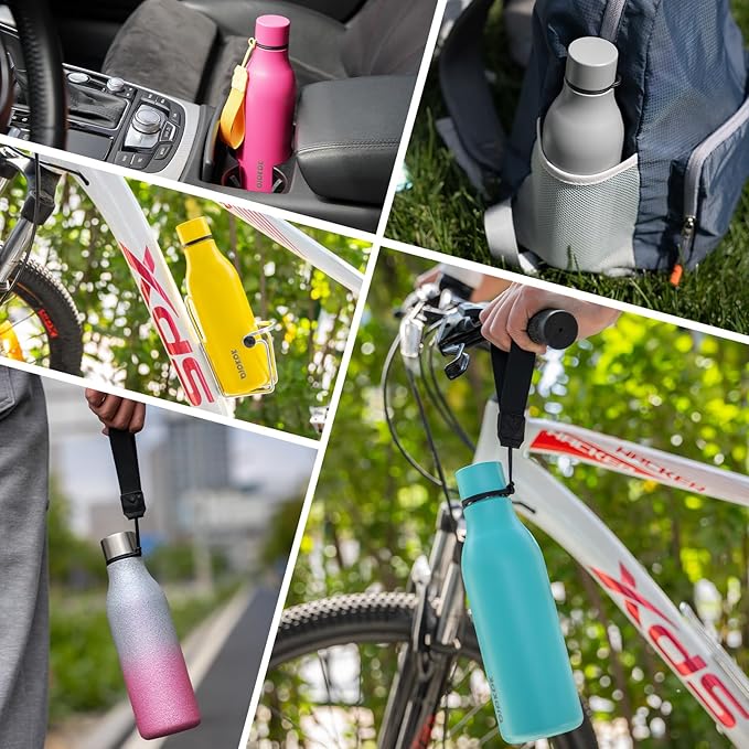 BJPKPK Insulated Water Bottles, 12oz Stainless Steel Metal Water Bottle - Image 5