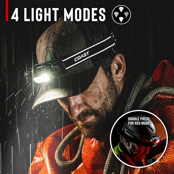 Coast WPH30R 1500 Lumen Waterproof Ultra Bright IP68 USB Rechargeable-Dual - Image 9
