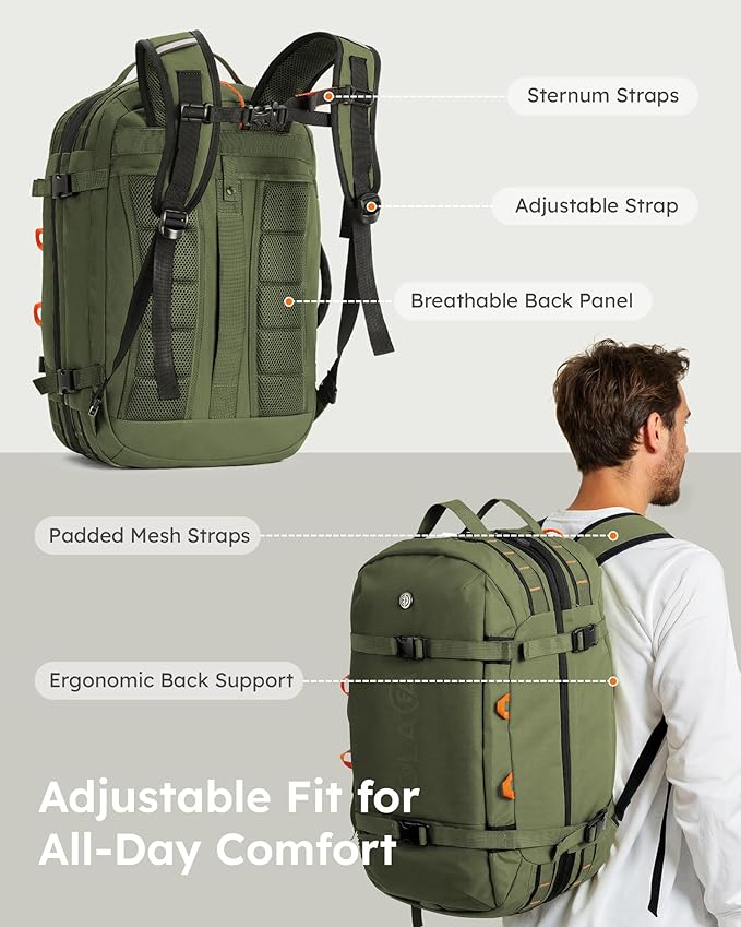 Tolaccea Travel Laptop Backpack - Image 9