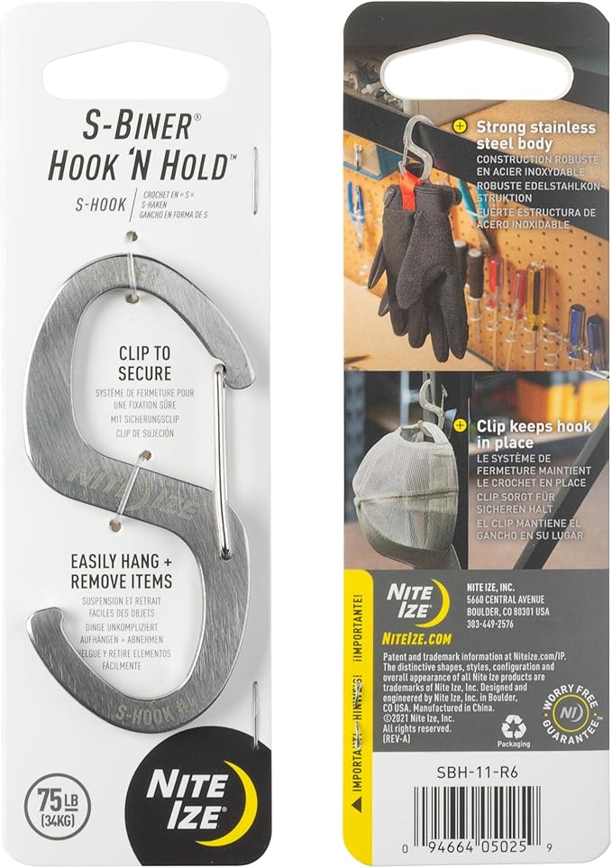 Nite Ize S-Biner Hook 'N Hold S-Hook - Image 8